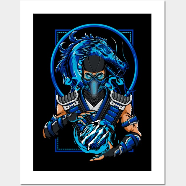 Cryomancer Wall Art by vecturo